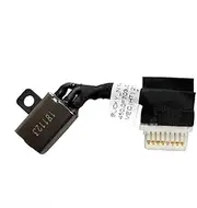 HSSDTECH DC in Power Jack Cable Charging Port Socket Plug for Dell Inspiron 5480 5580 Inspiron 5585 P77F002 Vostro 5481 5581 RYTJK 0RYTJK 450.0F703.0001 450.0F703.0021 450.0F703.0031