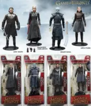 McFarlane Game of Thrones Set of 4 Figures Jon S, Daenerys, Night King, Arya