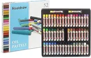 [Liquidraw] Oil Pastels For Art, 52 Colours Soft Oil Pastels Set For Artists, Students, Kids, Drawing, Sketching & Painting