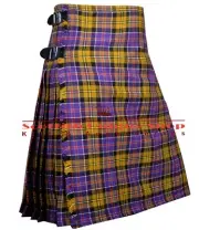 Scottish Handmade Traditional Culloden Ancient Tartan Kilt Custom Size Men Kilts