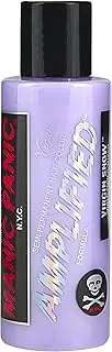 MANIC PANIC Virgin Snow Blonde Toner - Amplified - Semi-Permanent Blue-Tinted Toner for Blondes or Bleached Hair - Removes Brassiness (4oz)