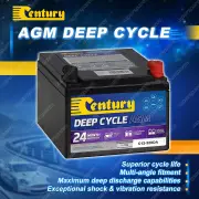 Century Deep Cycle AGM Battery - M5 Insert 32Ah Portable 4WD Sealed Marine Solar