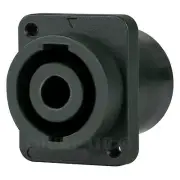SPEAKON Compatible 4 Pole Conductor Female Panel Mount Jack Speaker Connector