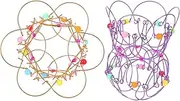 Generic 2pcs Creative Transforming Loops for Magician Performances DIY Crafts Festival Present Prank