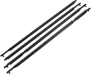X AUTOHAUX 4pcs Weatherstrip Window Trim Seal Belt Car Outside Window Seal Belt for Toyota Rav4 2009-2012 75710-0R020 75720-0R020 75730-0R020 75740-0R020 Not for European Car