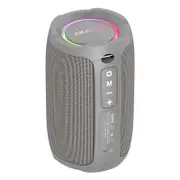 Catzon Bluetooth Speaker Portable Wireless Loud Stereo Sound Rich Bass for Home Outdoor-Grey