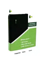 GiiNii Multi-Media Storage Case for SD Cards MicroSD Cards USB Zip Drives