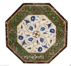 Marble Coffee Table Top Gemstone Inlay Work Sofa Table for Restaurant Decor