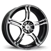 15 inch 15x6.5 Konig 48A INCIDENT Graphite wheels rims 4x100 +40 (for: Peugeot)