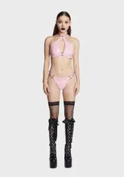 [Widow] Blush The Vengeance Is Mine Lingerie Set