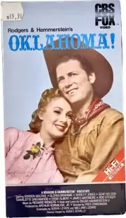 Oklahoma! Movie VHS Rogers Hammerstein’s CBS FOX 1984 ✴️NEW Factory Sealed