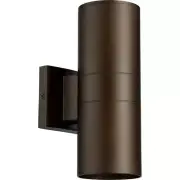 Quorum 2 Light Wall Mount, Oiled Bronze - 720-2-86
