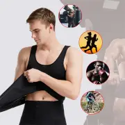 Sport Vest Men's Quick Dry Stretchy Sweat-wicking Sportswear for Gym Workout Running Exercise Fitness