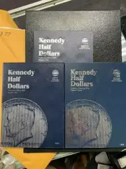 1964 - 2021 (3 FOLDER SET) KENNEDY HALVES -WHITMAN