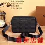 KF二手/BURBERRY/巴寶莉男士輕盈立體防潑水休閒潮包多層側背包肩背包側背包斜背包單肩包單肩斜背包男包包25222