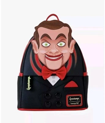 Loungefly Goosebumps Slappy Cosplay Glows In The Dark Mini Backpack NWT