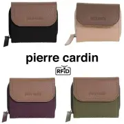 Pierre Cardin Italian Leather Ladies Tri-fold Tab Wallet – PC4029