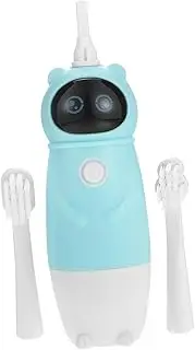 DEARMAMY 1Set Cartoon Automatic Toothbrush Soft Bristles Design for Home and Travel Includes Replaceable Brush Heads Suitable for Years Old