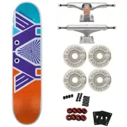 Darkroom Skateboard Siamese Snipe 8.0" with Independent Trucks, Spitfire Wheels