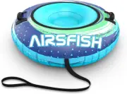 Comfortable 49'' Snow Tubes for Family Sledding - Durable and Safe for All Ages