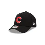Chicago Cubs MLB Essentials Black 9FORTY A-Frame Snapback