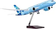 Replica 1:130 for Etihad 787 Manchester City Livery Airplane Model Airbuswith LED Light (Touch Or Sound Control) Airplane Toy(1: No lamp)