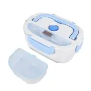 Stainless Steel Liner Removable And Washable Electric Lunch Box 110V-220V (blue