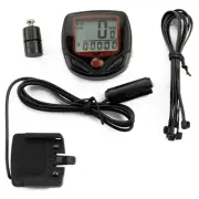 Bicycle Bike Cycling Computer LCD Odometer Speedometer Stopwatch Speed meter C