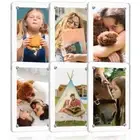 Double Sided Fridge Magnetic Frame Acrylic Photo Frame for Refrigerator