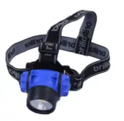 3 Mode Headlamp w COB LED Head Torch Adjustable Headband Wide Beam Light Camping