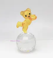 New in Box Swarovski Brand 5639875 Crystal Kris Ready to Disco Figurine Decor