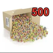 500 x Best Chupa Chups Lollipops Assorted Flavour Bulk Kids Lollies Candy Bag