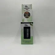 TIKI Metal Lantern Outdoor Torch Converts To 3 Sizes W/Clear Glass Fuel Vessel