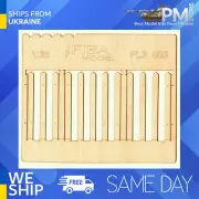 Model Scene PL3-005 1/35 Wooden fence Picket fence medium plank