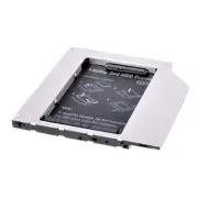 Notebook Second HDD SSD SATA Hard Drive Caddy 12.7mm