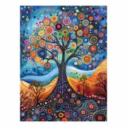 Dot Tree Canvas Print