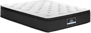 Giselle Bedding Queen Size Mattress Euro 7 Zone Top Pocket Spring 34cm