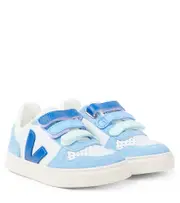 [Veja Kids] Veja Kids V-10 leather sneakers UK 10.5 blue