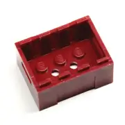 NEW LEGO - Container - Crate 3 x 4 x 1 2/3 w/ Handholds Dark Red x1 -21324 43181