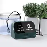 Automatic Watering System for Potted Plants, DIY Drip Irrigation Kit with Smart Timer, Waterproof LED Display & Large Capacity Battery, Precise Distribution of Water