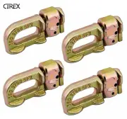 Cirex Anchor Track Double Stud Fitting Lashing Tie Down point BS 6000 lbs 2750kg