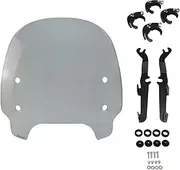 Windscreens & Parts For Sportster For S 1250 For RH1250 For RH1250S 2021 2022 2023 Motorcycle Windshield Screen Shield Wind Deflector Bracket Wind Deflector Screen (Color : Smoke Gray)