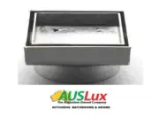 Smart Square floor waste tile insert grate drain many sizes 50mm, 80mm or 100mm
