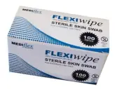 New Sterile Alcohol Swabs 70% Isopropyl Alcohol, 65 x 30mm, Individually wrapped