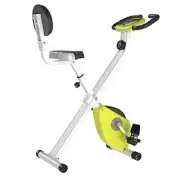 Foldable Upright Training Exercise Bike Indoor Stationary X Bike with 8