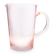 PIP Studio Twisted Light Pink 1.45L Glass Pitcher