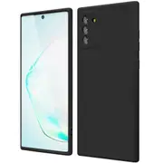 MCC For Samsung Galaxy Note10 Soft Liquid Silicone Shockproof Case Cover Note 10 N970 N971 [Black]
