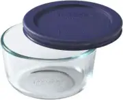 PYREX Simply Store 1-Cup round Glass Food Storage Dish w lid