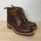 RM Williams Rigger Commando Boots Men Size AU/UK 9 US 10 EU 43.5 Dark Brown