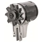 Powermaster Black PowerGEN Alternator for Ford Flathead 1949-53 75 AMP Single V-